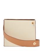 Matchesfashion.com Danse Lente - Zoe Leather Box Clutch - Womens - Cream Multi