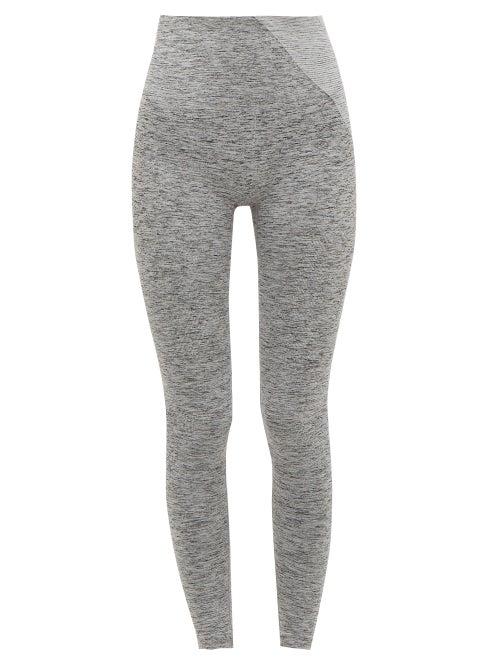Matchesfashion.com Lndr - Comet High Rise Seamless Compression Leggings - Womens - Grey