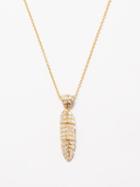 Jade Jagger - Paradisica Diamond & 18kt Gold Necklace - Womens - Gold Multi