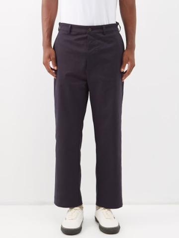Ghiaia Cashmere - California Cotton Chinos - Mens - Navy