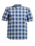 Matchesfashion.com A.p.c. - Ilna Cotton Flannel Shirt - Womens - Blue