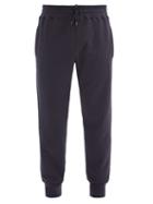 Matchesfashion.com Raey - Drawstring-waist Cotton-jersey Track Pants - Mens - Navy