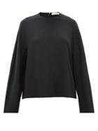 Matchesfashion.com The Row - Linda Crepe Blouse - Womens - Black