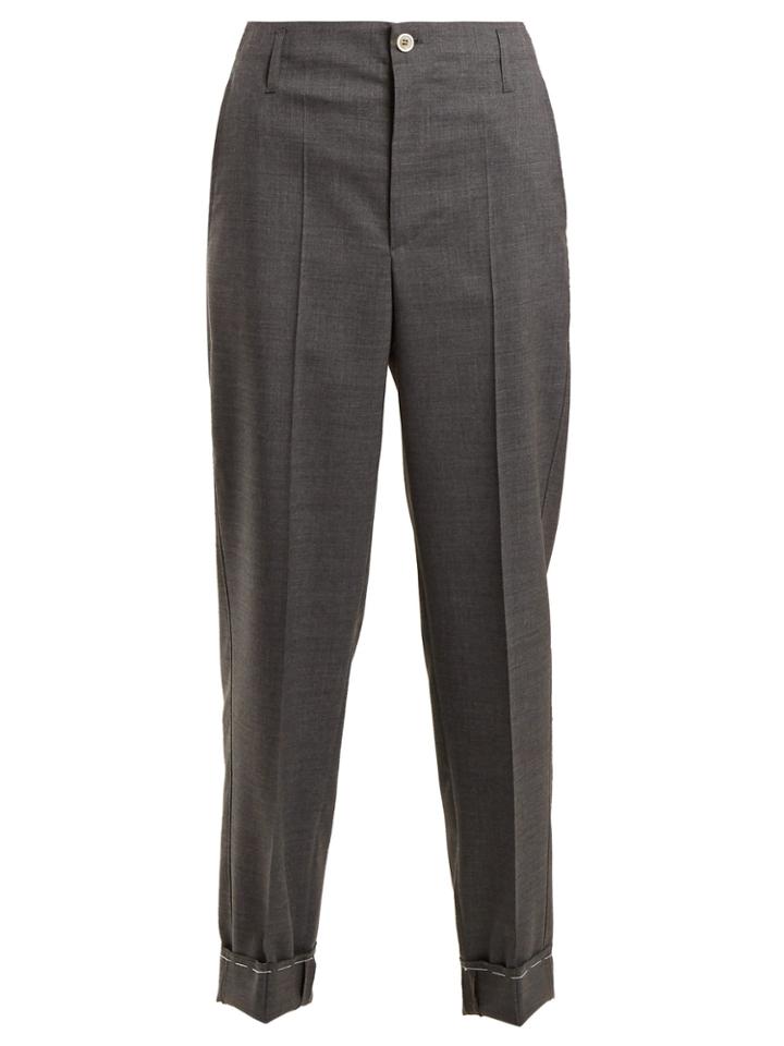 Golden Goose Deluxe Brand Straight-leg Wool Chino Trousers