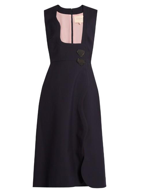 Roksanda Hebring Open-front Twill Dress