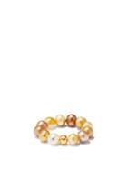 Ladies Jewellery Anita Berisha - She Is Kind Pearl & 14kt Gold-plated Ring - Womens - Pearl