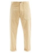 Matchesfashion.com Nanushka - Jasper Cotton-blend Corduroy Trousers - Mens - Beige