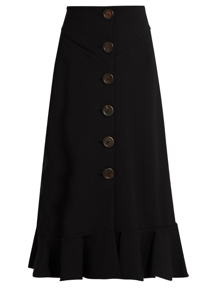 A.w.a.k.e. Jellyfish Ruffled-hem Skirt