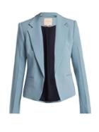 Matchesfashion.com Roksanda - Indo Tailored Blazer - Womens - Light Blue
