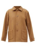 Matchesfashion.com Chimala - Patch-pocket Wool-blend Twill Jacket - Womens - Camel