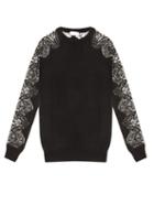 Raey Lace Sleeves Cashmere Sweater