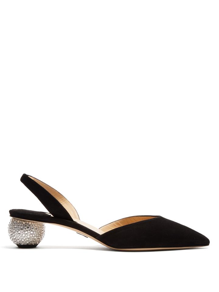 Paul Andrew Rhea Ankara Suede Pumps