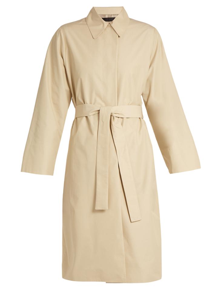 The Row Trentz Twill Trench Coat