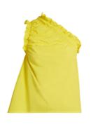 Msgm One-shoulder Cotton Top