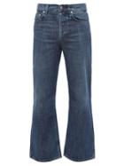 Matchesfashion.com Givenchy - Cropped Kick Flare Jeans - Mens - Blue