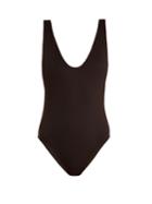 Three Graces London Violetta Scoop-back Swimsuit