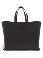 Matchesfashion.com Jil Sander - Logo Debossed Leather Tote Bag - Mens - Black