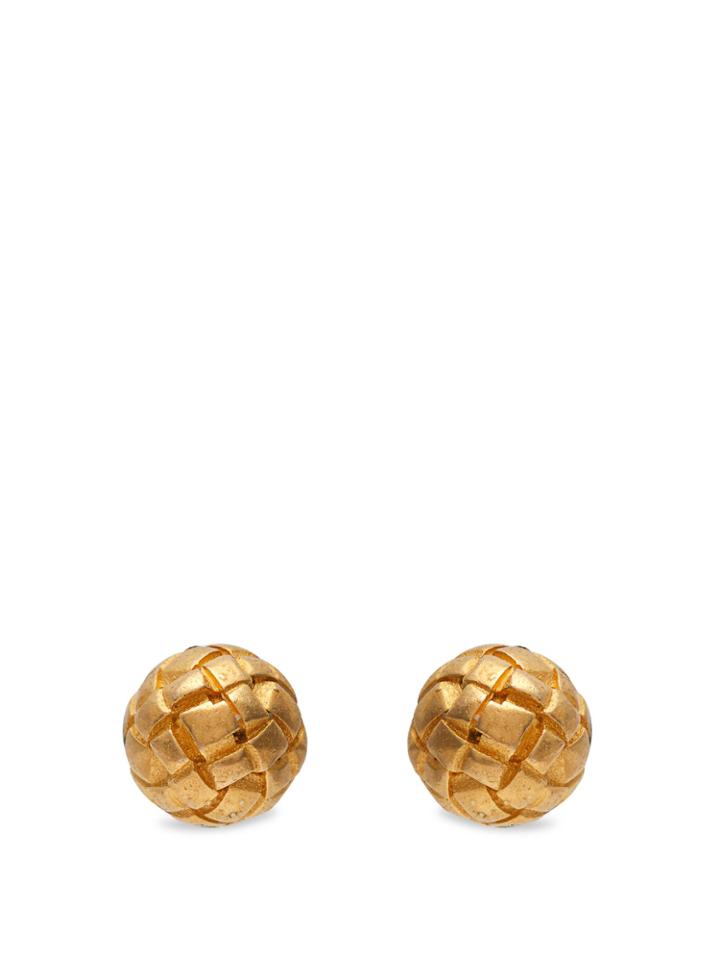 Bottega Veneta Dichotomy Intrecciato Studs