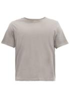 Matchesfashion.com Lahgo - Organic Pima-cotton Jersey T-shirt - Mens - Grey