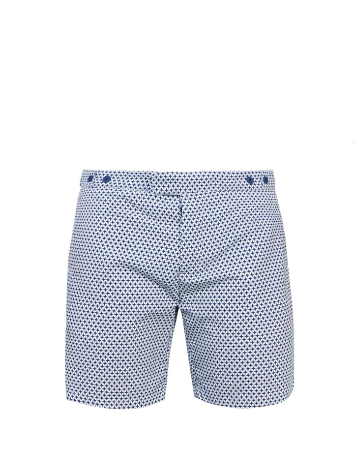 Frescobol Carioca Tailored Arpaodor-print Swim Shorts