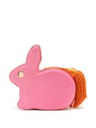 Hillier Bartley Bunny Leather And Hair Clutch