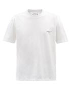 Wooyoungmi - Floral Logo-print T-shirt - Mens - White