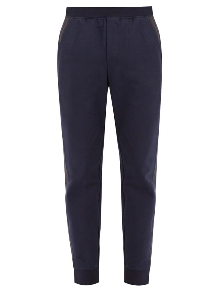 Atm Side-stripe Cotton Track Pants