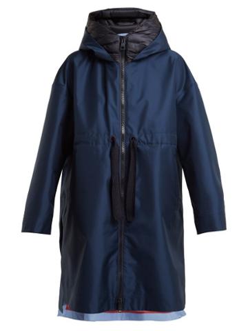 Matchesfashion.com Moncler - Aigue Hooded Parka - Womens - Navy