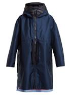 Matchesfashion.com Moncler - Aigue Hooded Parka - Womens - Navy
