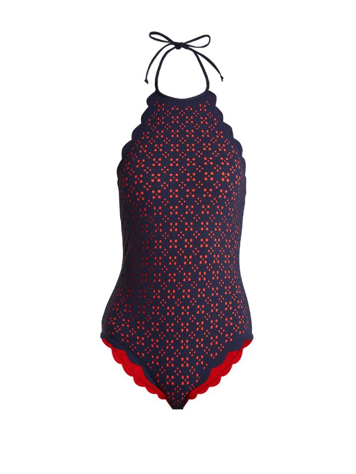 Marysia Mott Scallop-edged Swimsuit