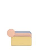 Matchesfashion.com Roksanda - Dot Bi Colour Leather Cardholder - Womens - Yellow Multi