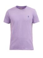Matchesfashion.com Polo Ralph Lauren - Logo-embroidered Cotton-jersey T-shirt - Mens - Purple