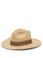 Matchesfashion.com Guanabana - Wide Brimmed Straw Panama Hat - Mens - Beige