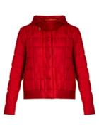 Moncler Gamme Rouge Nastya Hooded Silk-twill Jacket
