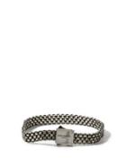 Matchesfashion.com Saint Laurent - Box-chain Bracelet - Mens - Silver