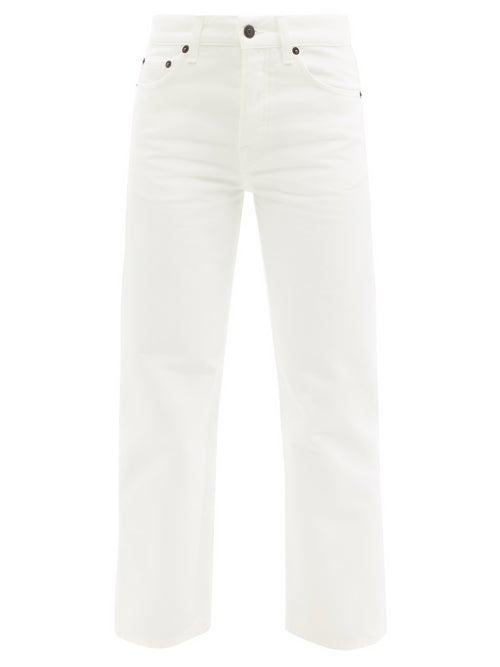 Matchesfashion.com The Row - Lesley Straight-leg Jeans - Womens - White