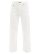 Matchesfashion.com The Row - Lesley Straight-leg Jeans - Womens - White