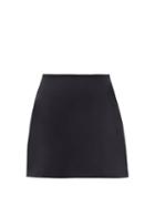 Matchesfashion.com Girlfriend Collective - High-rise Skort - Womens - Black