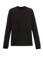 Matchesfashion.com Rick Owens - Level Longline Cotton Jersey Sweatshirt - Mens - Black