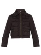 Matchesfashion.com Phipps - Patch Pocket Hemp Blend Utility Jacket - Mens - Dark Brown