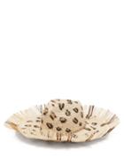 Matchesfashion.com Sensi Studio - Leopard Straw Hat - Womens - Leopard