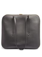 Matchesfashion.com The Row - Siamese Leather Bag - Womens - Black