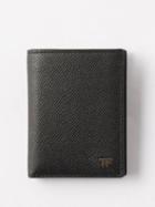Tom Ford - T Line Bi-fold Leather Cardholder - Mens - Black