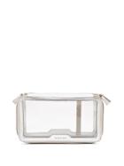 Anya Hindmarch In-flight Leather-trimmed Wash Bag
