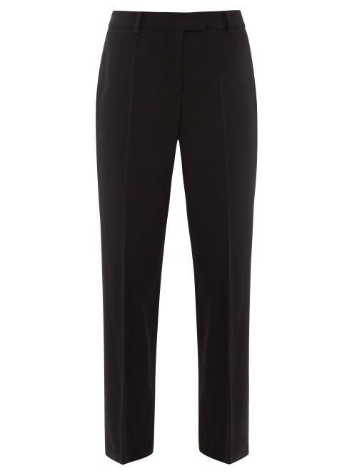 Matchesfashion.com A.p.c. - Cece Twill Straight Leg Trousers - Womens - Black