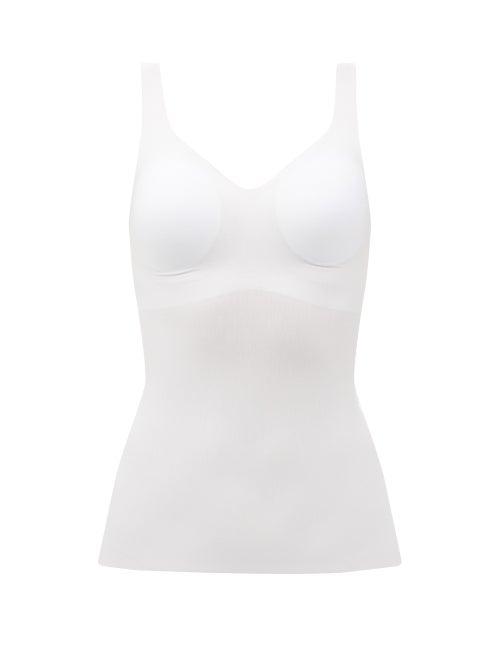 Ladies Lingerie Commando - Butter Modal-blend Support Tank Top - Womens - White