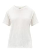 Matchesfashion.com Saint Laurent - Cotton-jersey T-shirt - Womens - White