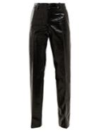Jil Sander Emilio Straight-leg Coated Cotton-blend Trousers