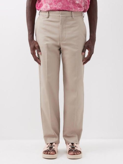 Acne Studios - Ayonne Cotton-blend Chinos - Mens - Beige