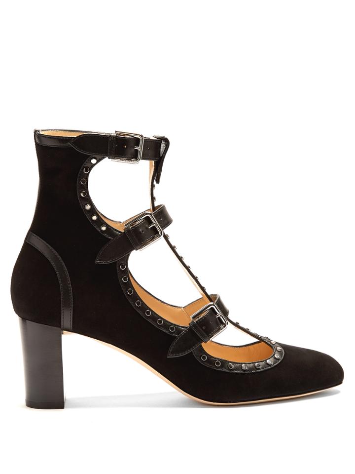 Jimmy Choo Hartley 65mm Suede Pumps